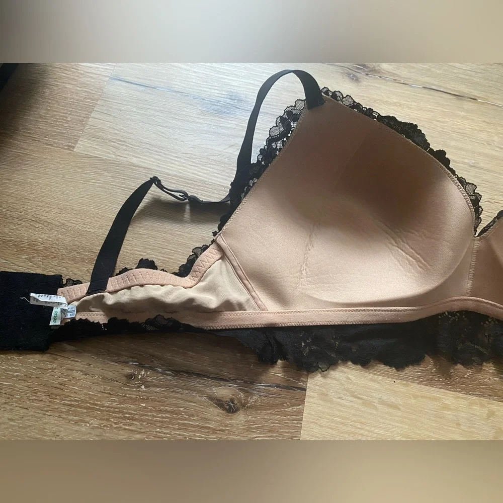 Aerie Wireless Black Lace Bra - Picture 7 of 8